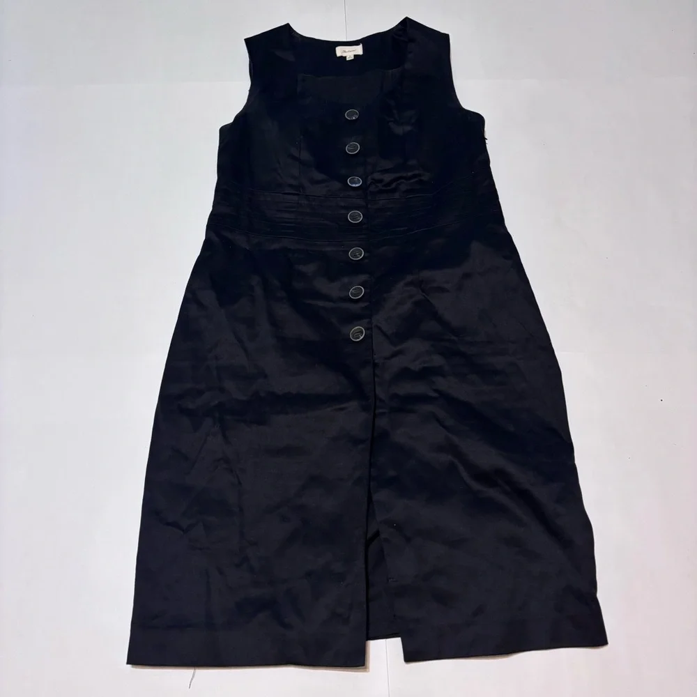 The Limited Black Sleeveless Button-Down Dress - Picture 8 of 12